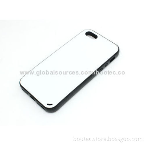 Popular TPU Case for iPhone 5S, Carbon Pattern, Golden, White, Black